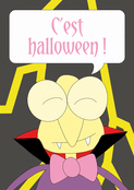Un vampire rigolo pour c&eacute;l&eacute;brer Halloween